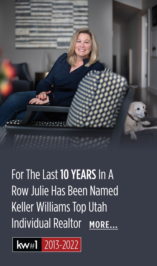 For The Last 8 YEARS In A Row Julie Has Been Named Keller Williams Top Individual Realtor